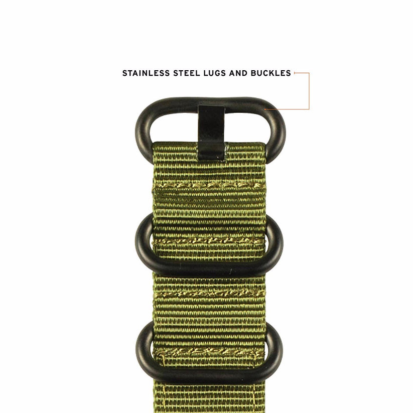 Каишка от UAG - 44/42 мм Nato зелена - iSTYLE BG