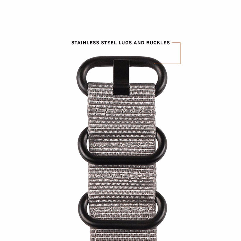 Каишка от UAG - 44/42 мм Nato сива - iSTYLE BG