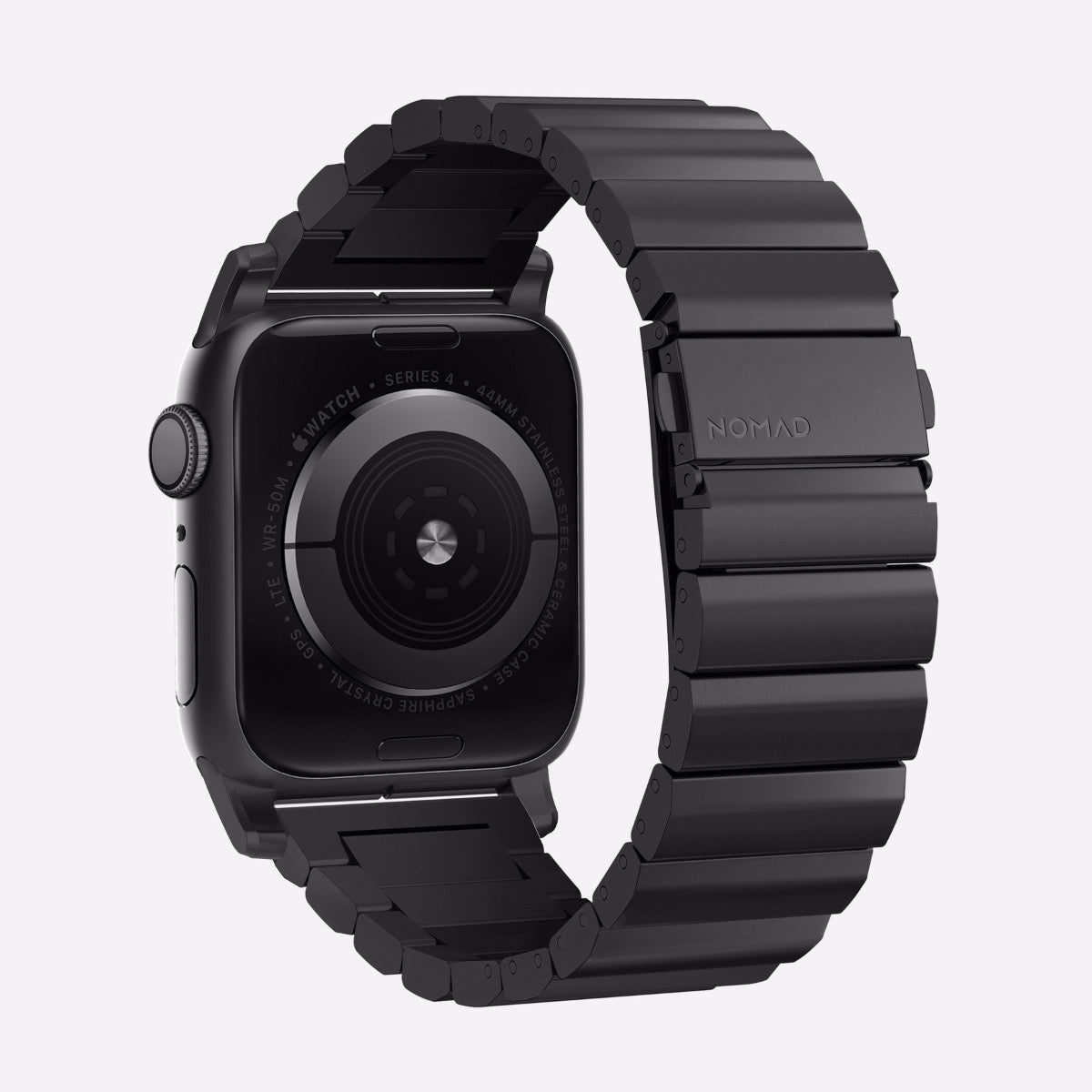 Каишка за Apple Watch от Nomad - Nomad 44/42 mm Titanium Band Black - iSTYLE BG