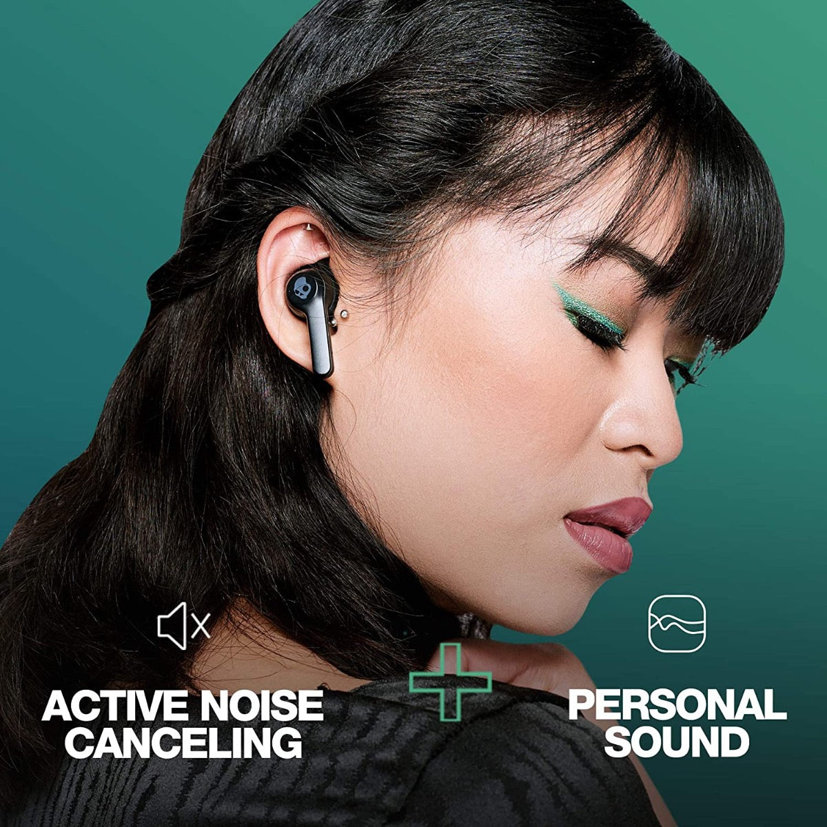 Безжични слушалки от SKULLCANDY TW Indy ANC - черни - iSTYLE BG