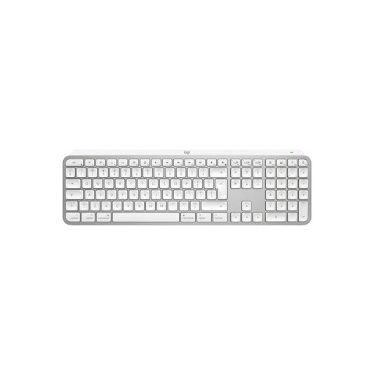 Logitech MX Keys S for Mac Compact Wireless Performance Mouse - Pale Grey - US/INT