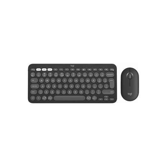 Logitech Pebble 2 Combo Slim Bluetooth keyboard and mouse for Mac - Graphite - US