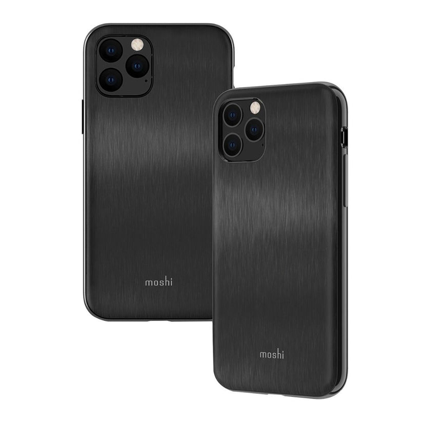 Moshi iGlaze for iPhone 11 Pro (SnapTo) - Armour Black - iSTYLE BG