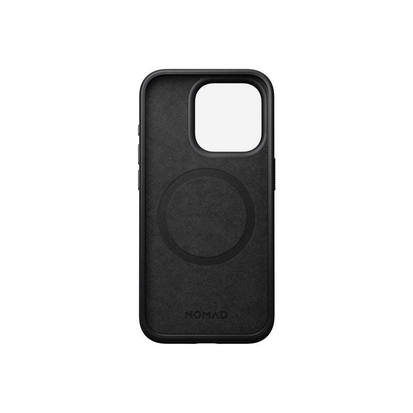 Nomad Modern Leather Case, black - iPhone 15 Pro - iSTYLE BG