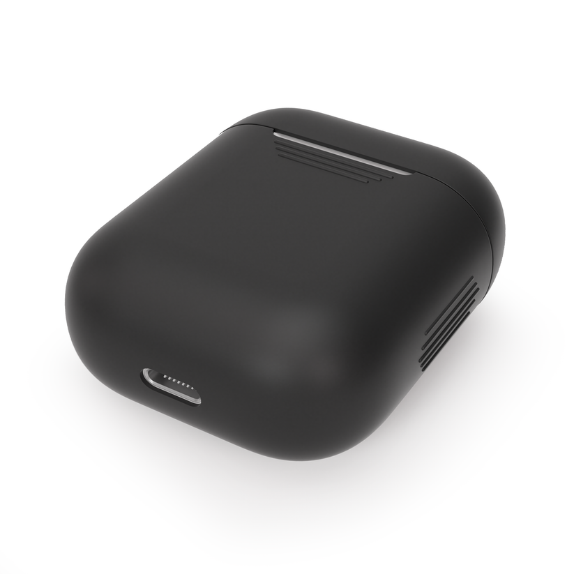Next One AirPods 1/2 Silicone Case Black - iSTYLE BG
