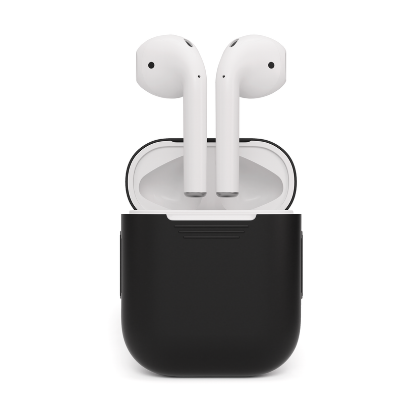 Next One AirPods 1/2 Silicone Case Black - iSTYLE BG
