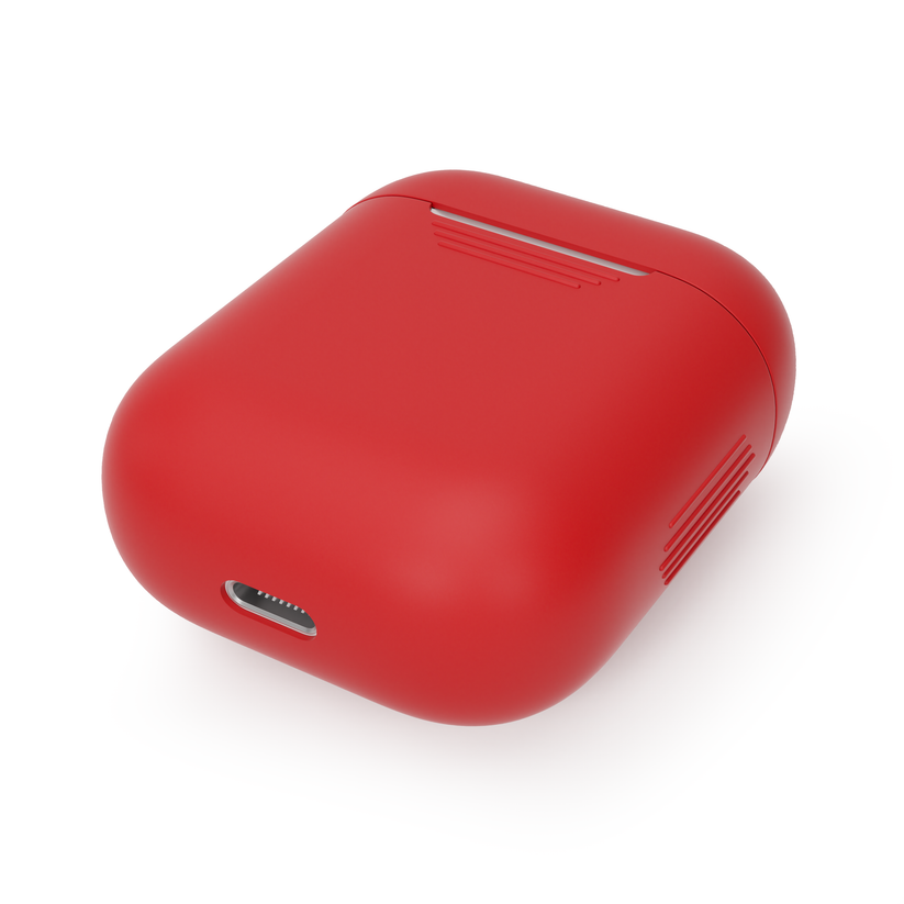 Next One AirPods 1/2 Silicone Case Red - iSTYLE BG