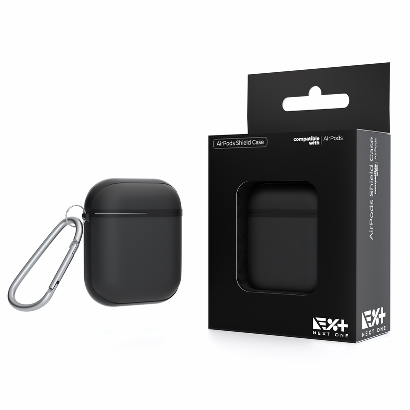 Next One AirPods 1/2 Shield Case Black - iSTYLE BG