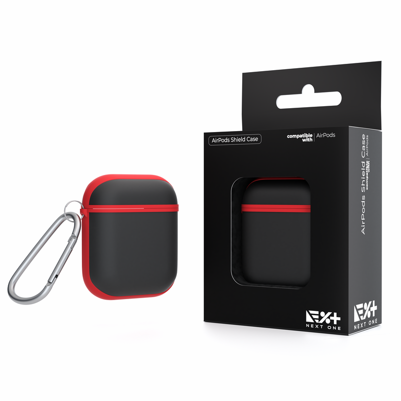 Next One AirPods 1/2 Shield Case Red - iSTYLE BG