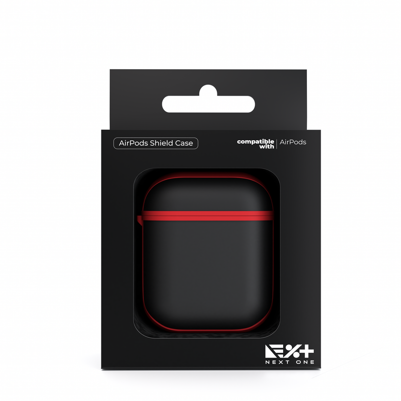 Next One AirPods 1/2 Shield Case Red - iSTYLE BG