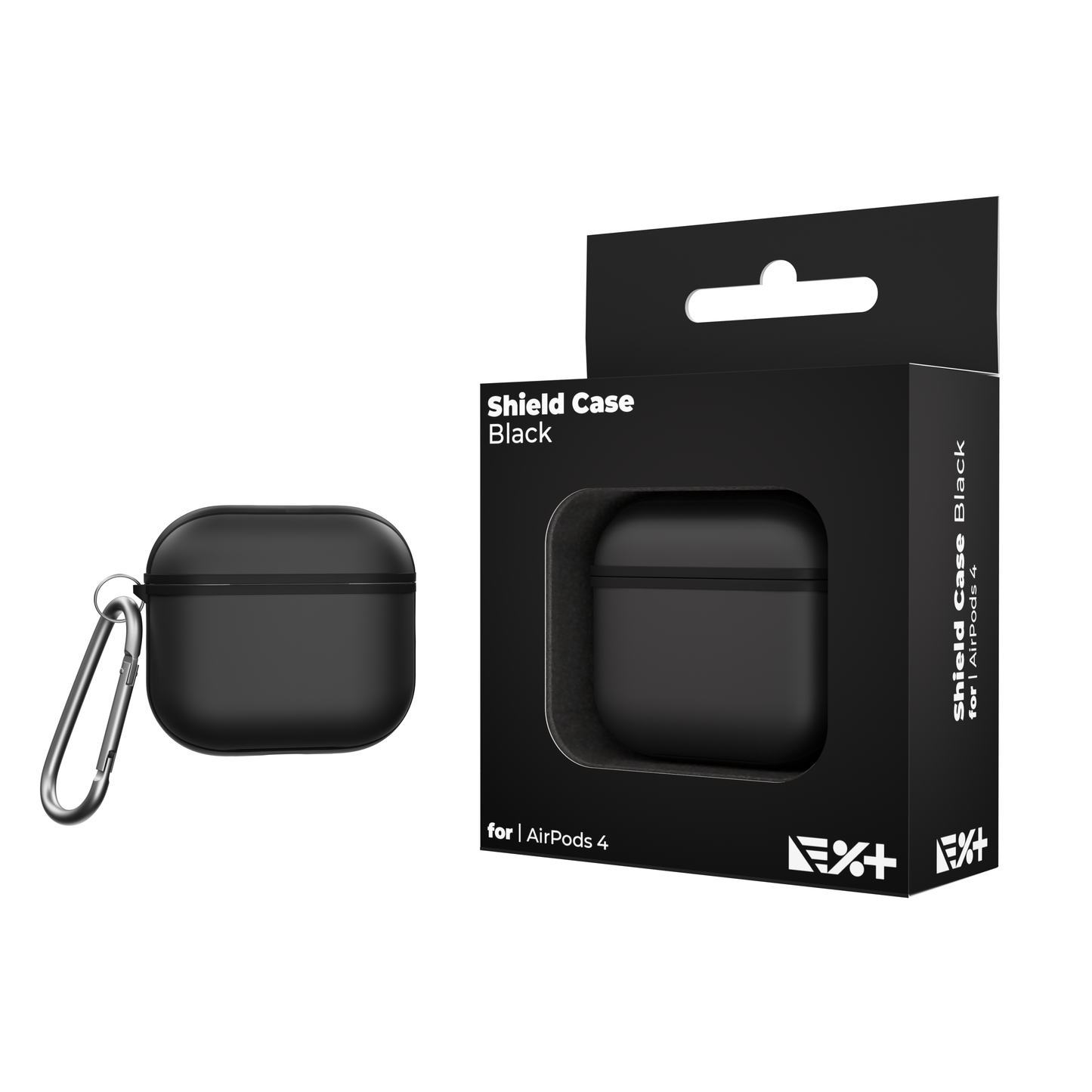 NEXT ONE SHIELD CASE FOR AIRPODS 4 | BLACK - iSTYLE BG
