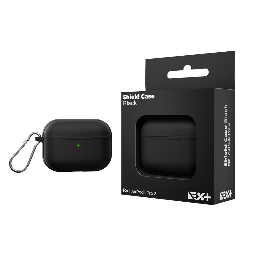Next One AirPods Pro Shield Case Black - iSTYLE BG