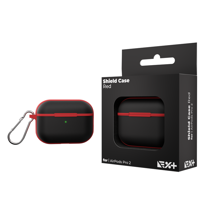 Next One AirPods Pro Shield Case Red - iSTYLE BG