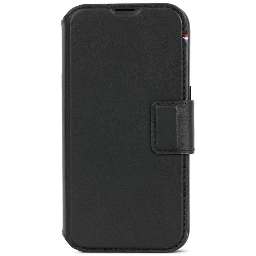 Decoded Leather Detachable Wallet, black - iPhone 15 Pro - iSTYLE BG