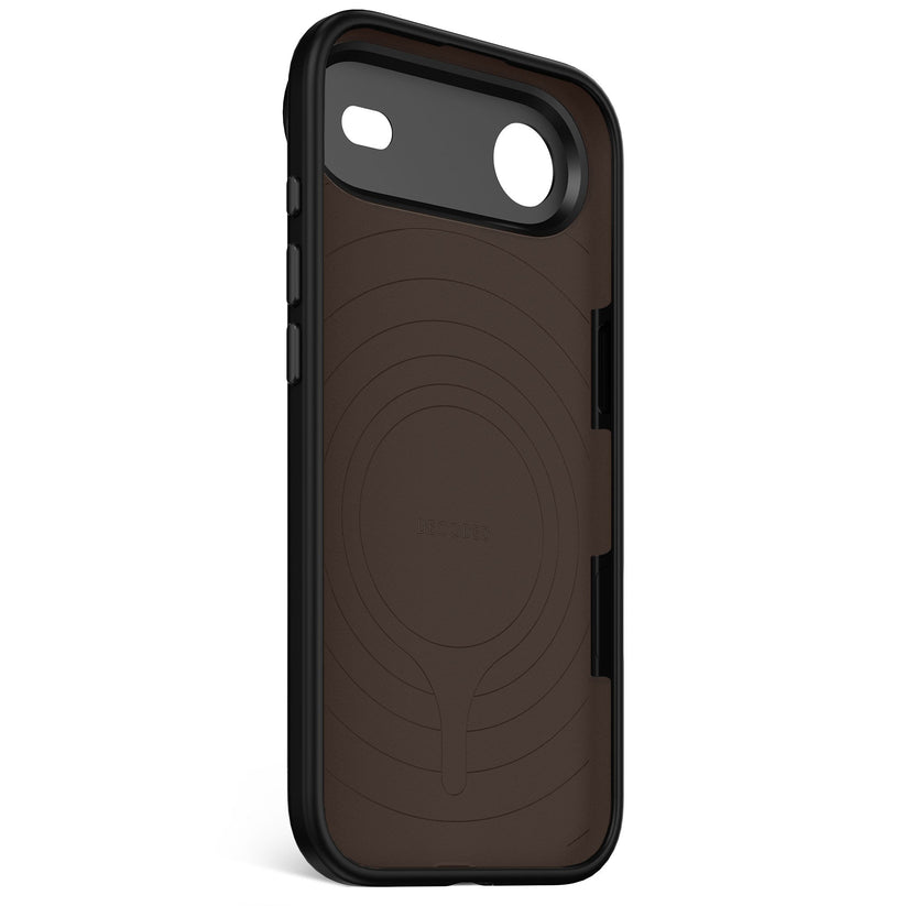 DECODED ANTIMICROBIAL SILICONE BACKCOVER FOR IPHONE AIR - PHANTOM BLACK - iSTYLE BG