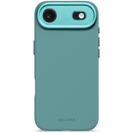 DECODED ANTIMICROBIAL SILICONE BACKCOVER FOR IPHONE AIR - RETRO BLUE - iSTYLE BG