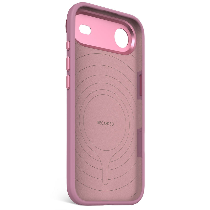 DECODED ANTIMICROBIAL SILICONE BACKCOVER FOR IPHONE AIR - ROSETTE - iSTYLE BG