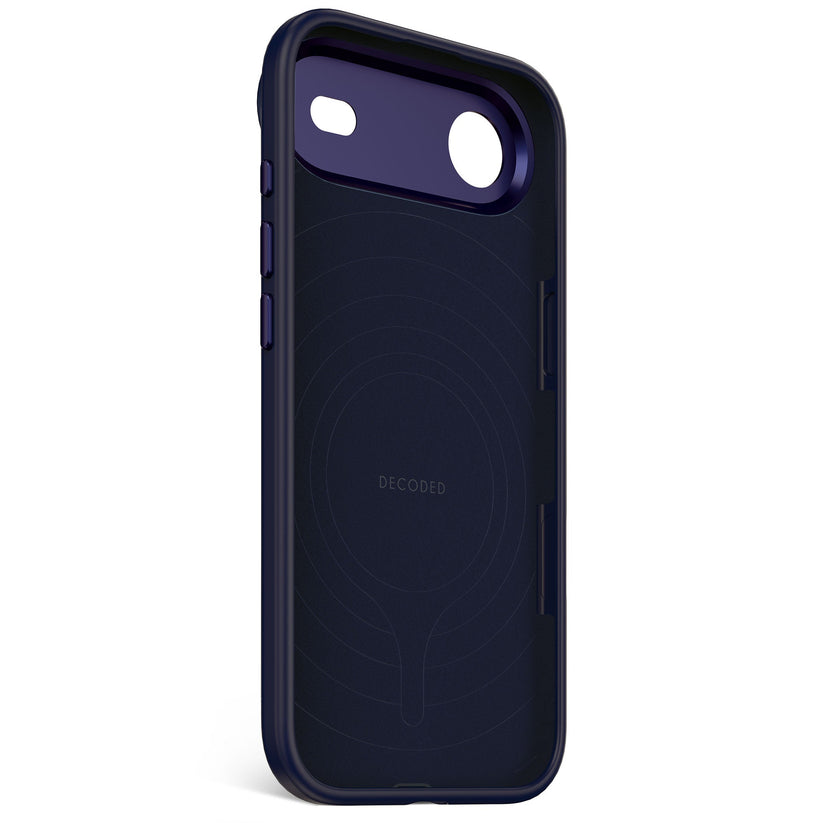 DECODED ANTIMICROBIAL SILICONE BACKCOVER FOR IPHONE AIR - TRUE NAVY - iSTYLE BG