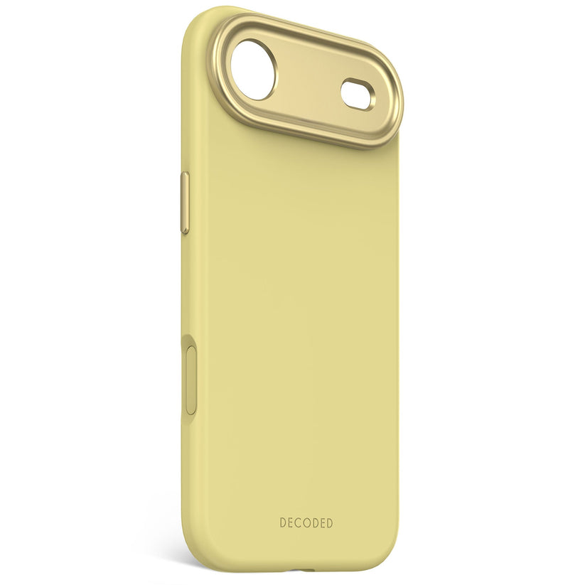 DECODED ANTIMICROBIAL SILICONE BACKCOVER FOR IPHONE AIR - YUMA YELLOW - iSTYLE BG