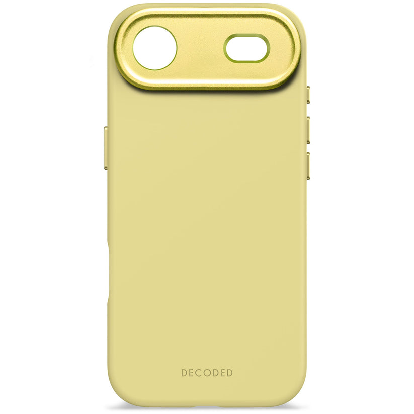 DECODED ANTIMICROBIAL SILICONE BACKCOVER FOR IPHONE AIR - YUMA YELLOW - iSTYLE BG