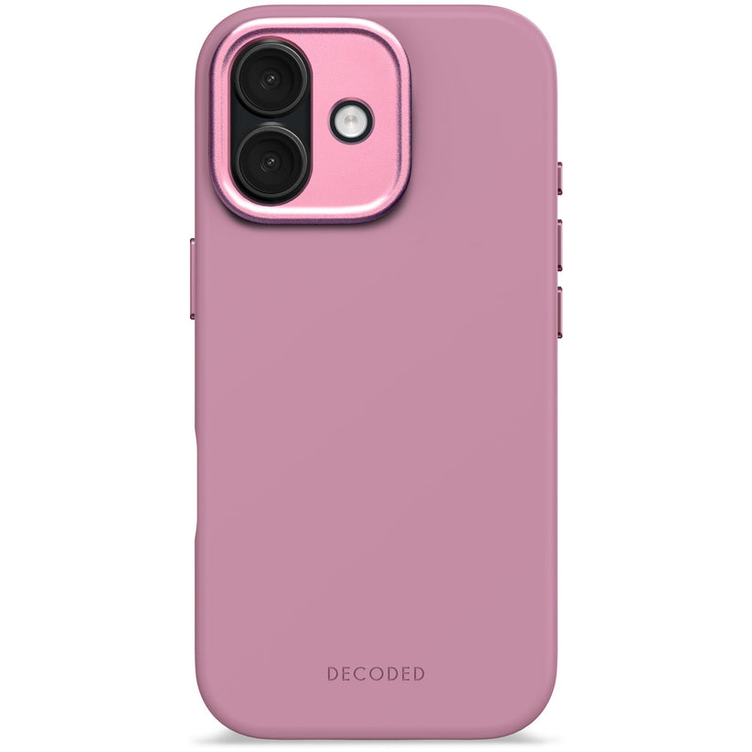 DECODED ANTIMICROBIAL SILICONE BACKCOVER FOR IPHONE 17 - ROSETTE - iSTYLE BG