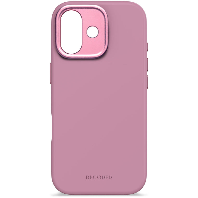 DECODED ANTIMICROBIAL SILICONE BACKCOVER FOR IPHONE 17 - ROSETTE - iSTYLE BG