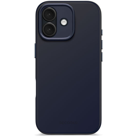 DECODED ANTIMICROBIAL SILICONE BACKCOVER FOR IPHONE 17 - TRUE NAVY - iSTYLE BG