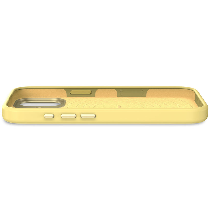 DECODED ANTIMICROBIAL SILICONE BACKCOVER FOR IPHONE 17 - YUMA YELLOW - iSTYLE BG