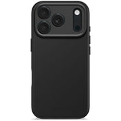 DECODED ANTIMICROBIAL SILICONE BACKCOVER FOR IPHONE 17 PRO - PHANTOM BLACK - iSTYLE BG