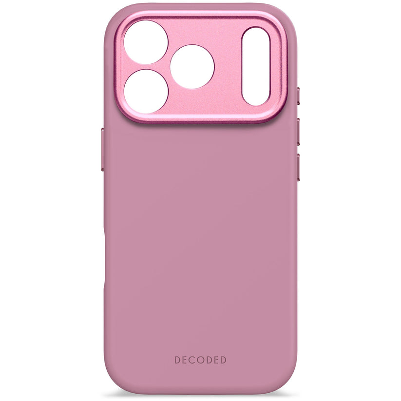 DECODED ANTIMICROBIAL SILICONE BACKCOVER FOR IPHONE 17 PRO - ROSETTE - iSTYLE BG