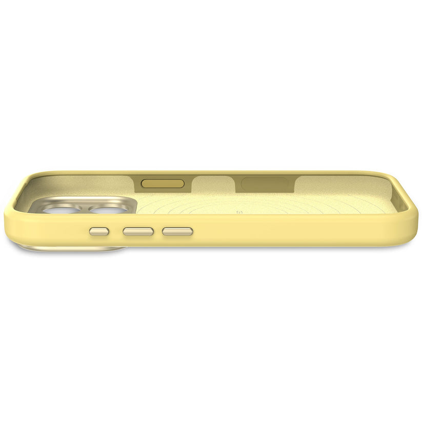 DECODED ANTIMICROBIAL SILICONE BACKCOVER FOR IPHONE 17 PRO - YUMA YELLOW - iSTYLE BG