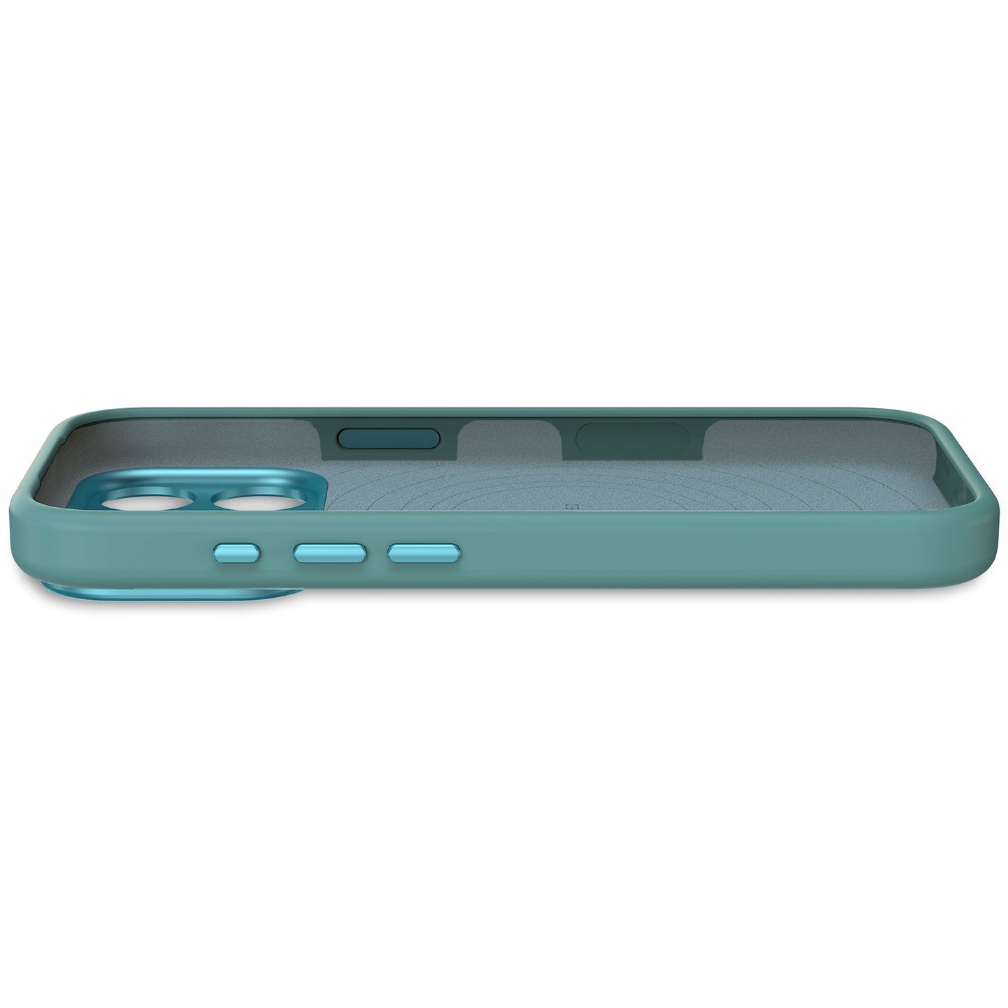 Кейс за iPhone 17 Pro Max от Decoded - силиконов - Antimicrobial - RETRO BLUE