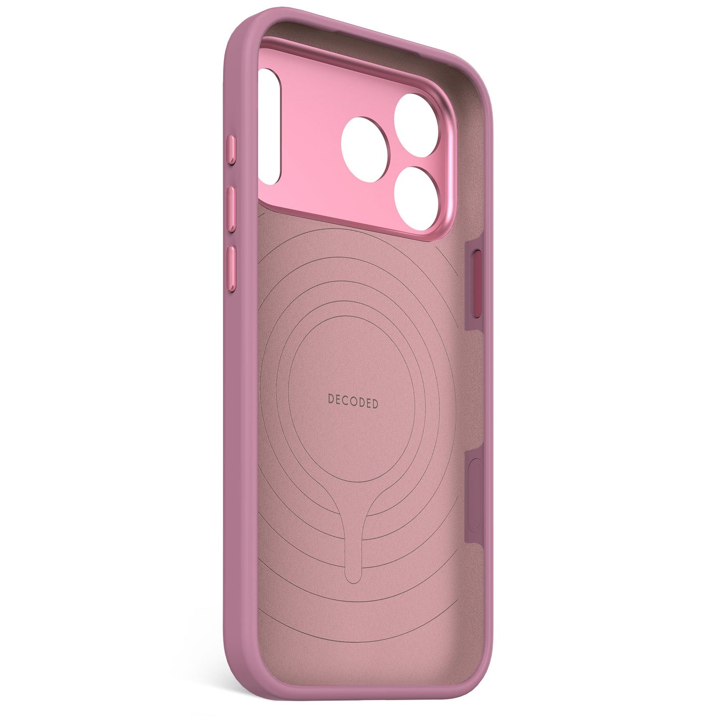 Кейс за iPhone 17 Pro Max от Decoded - силиконов - Antimicrobial - ROSETTE