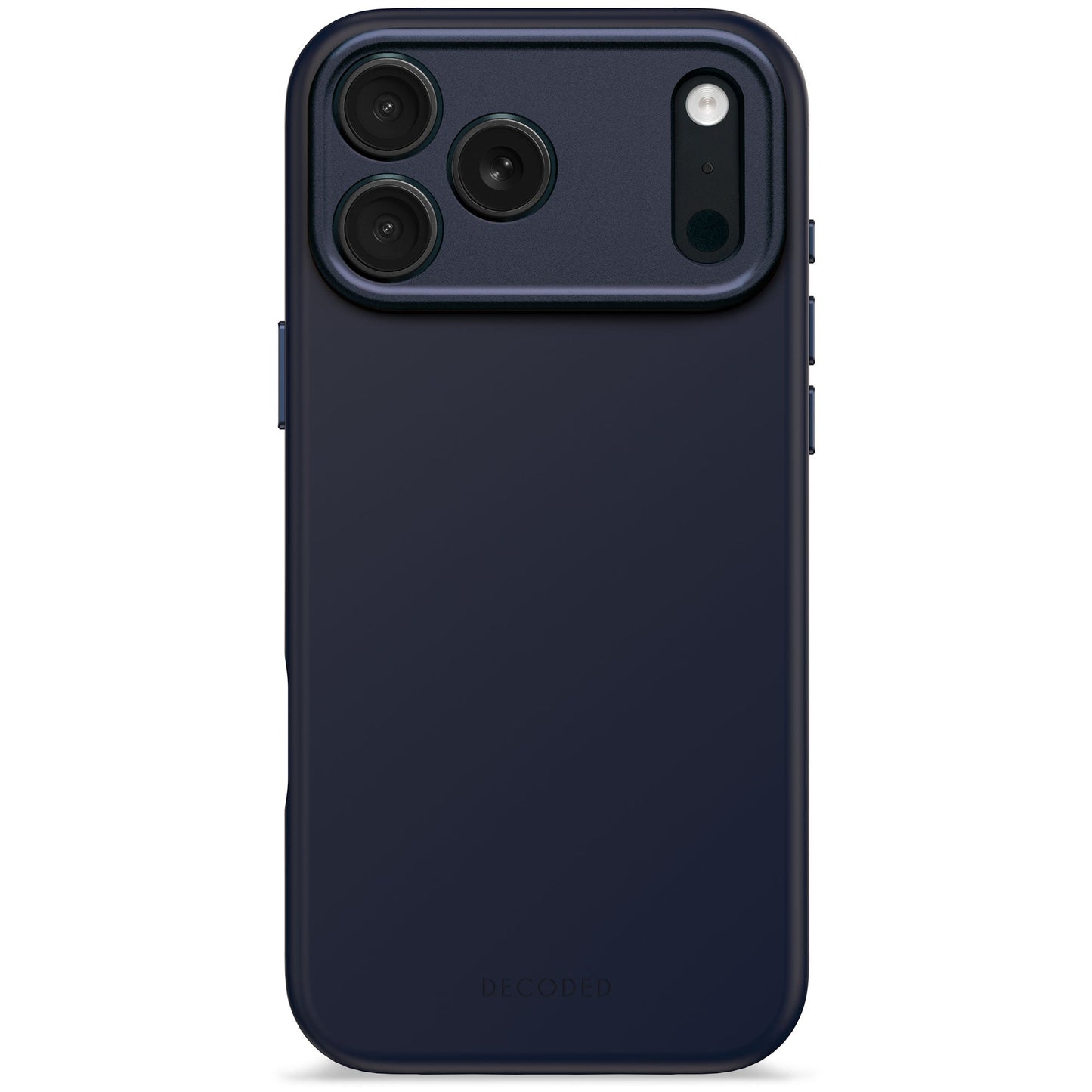 Кейс за iPhone 17 Pro Max от Decoded - силиконов - Antimicrobial - TRUE NAVY