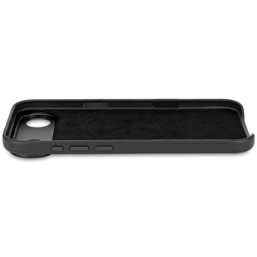 DECODED LEATHER BACKCOVER FOR IPHONE AIR - BLACK - iSTYLE BG