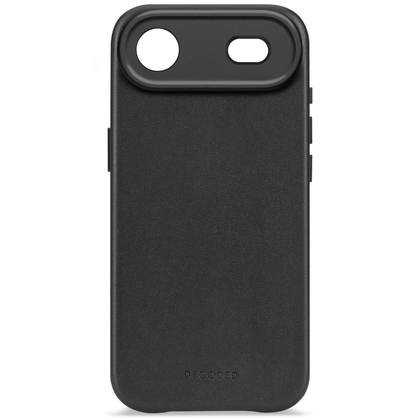 DECODED LEATHER BACKCOVER FOR IPHONE AIR - BLACK - iSTYLE BG