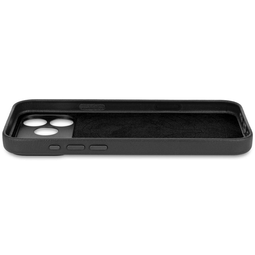DECODED LEATHER BACKCOVER FOR IPHONE 17 PRO MAX - BLACK - iSTYLE BG