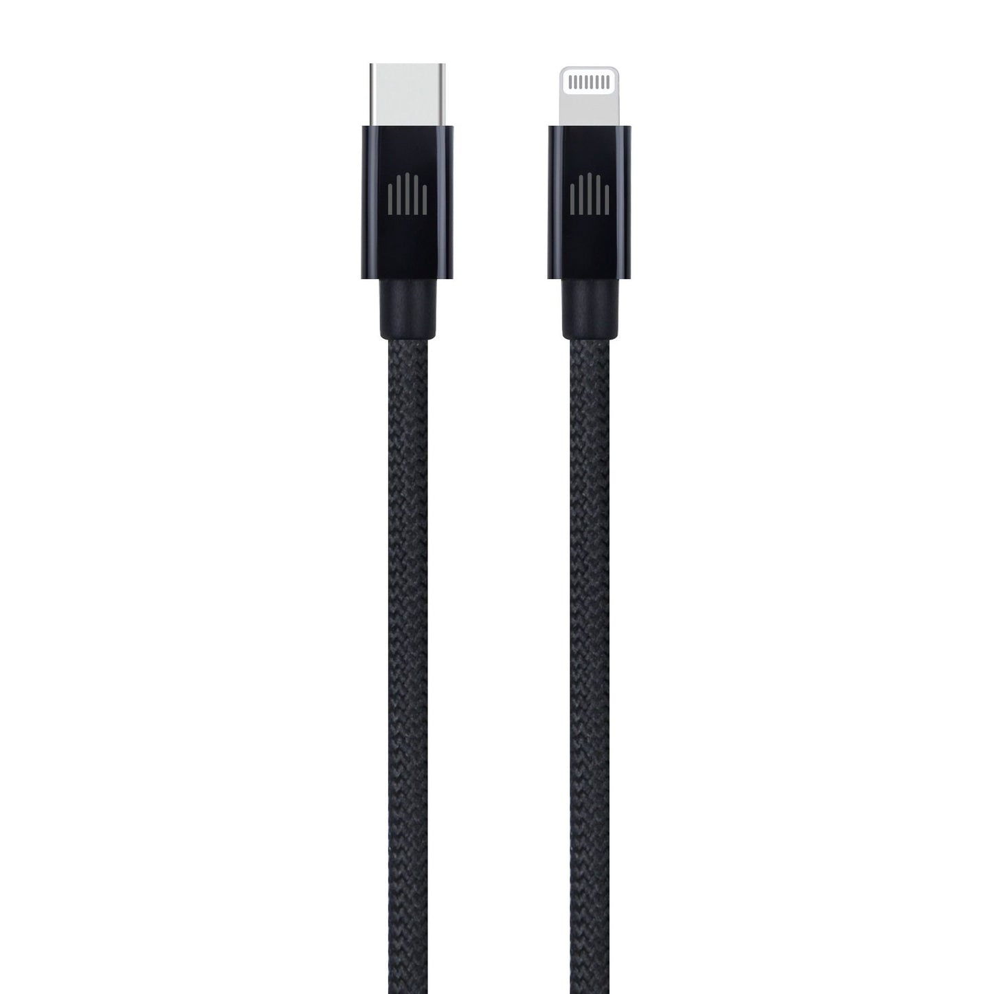 Dviced Cable USB-C to Lightning Nylon Textile 1,25m - Black - iSTYLE BG