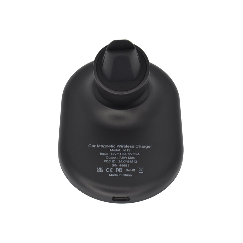Dviced Magnetic wireless car charger - Black - iSTYLE BG