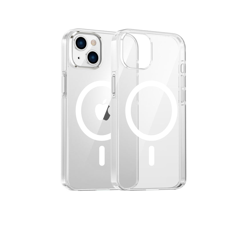 Dviced Magsafe iPhone 15 clear case - White - iSTYLE BG