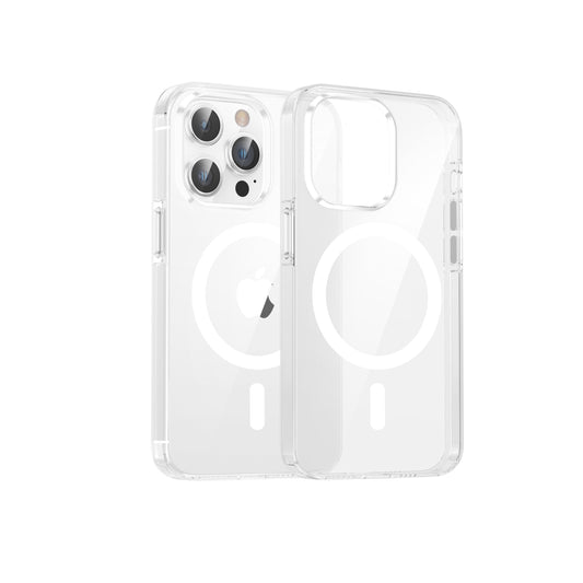 Dviced Magsafe iPhone 15 Pro clear case- White - iSTYLE BG