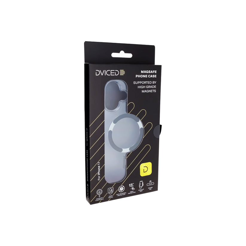 Dviced MagSafe калъф за iPhone 17 прозрачен, черен - iSTYLE BG
