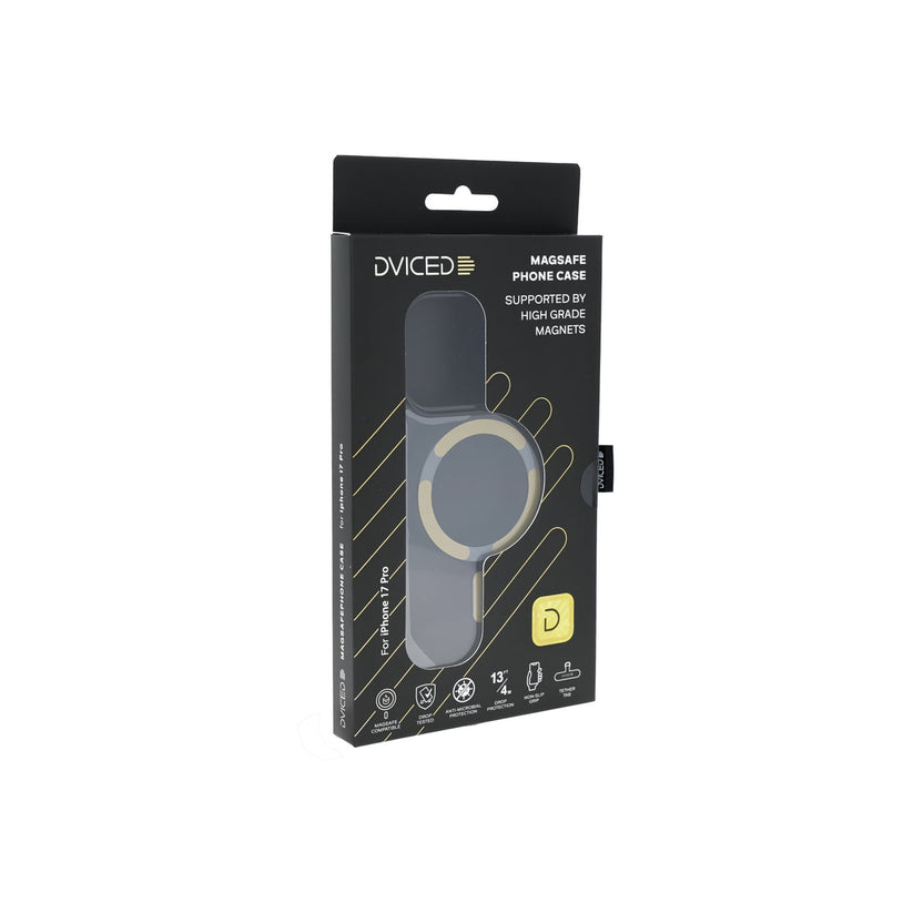Dviced MagSafe калъф за iPhone 17 Pro опушен, златен - iSTYLE BG