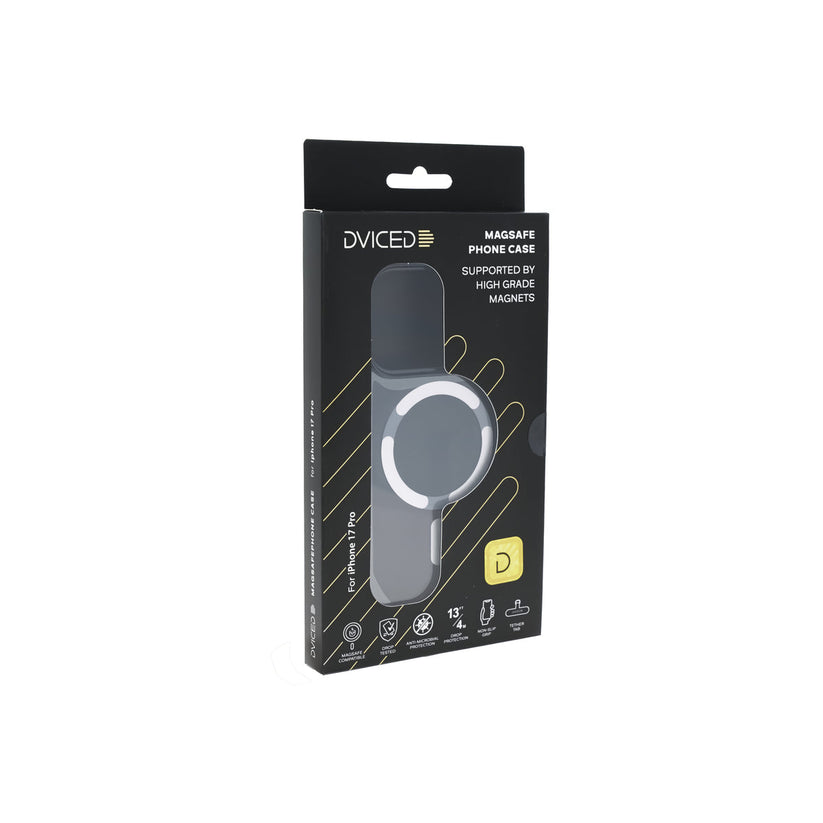 Dviced MagSafe калъф за iPhone 17 Pro опушен, сребърен - iSTYLE BG