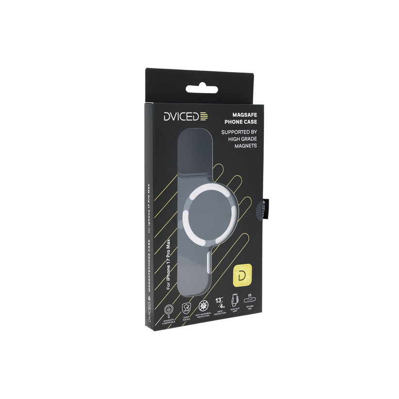 Dviced MagSafe калъф за iPhone 17 Pro Max опушен, сребърен - iSTYLE BG