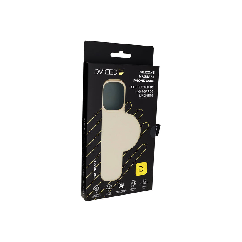 Dviced Силиконов MagSafe калъф iPhone 17, бежов - iSTYLE BG