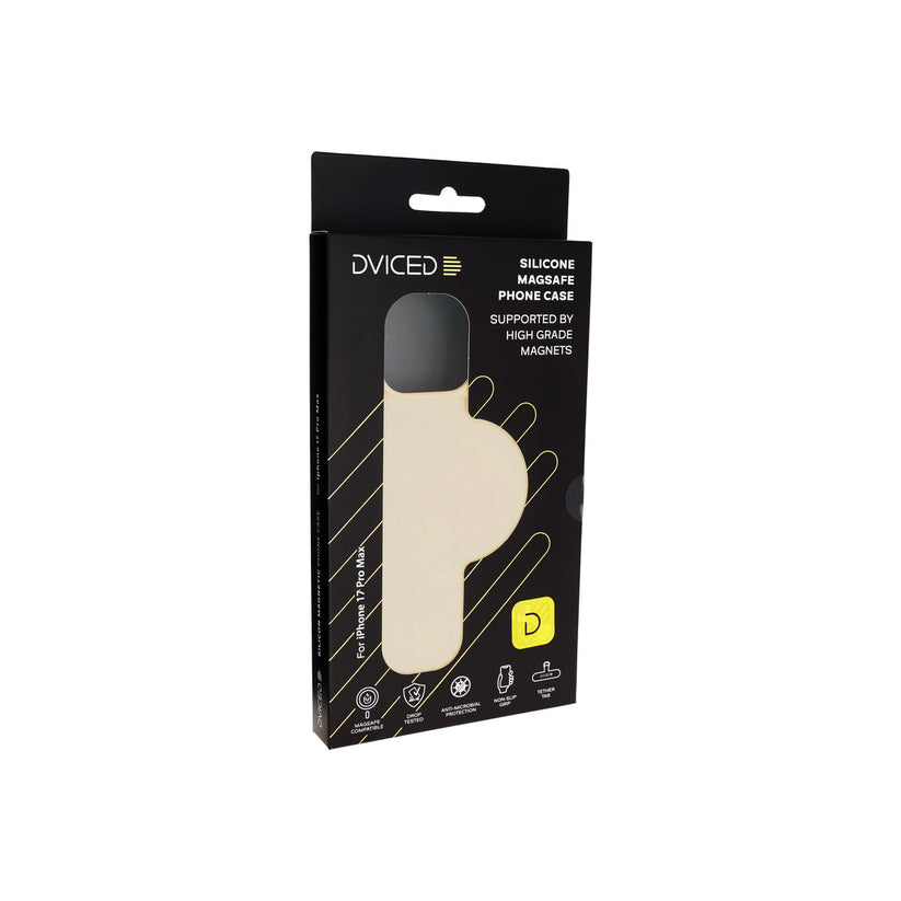 Dviced Силиконов MagSafe калъф iPhone 17 Pro Max, бежов - iSTYLE BG