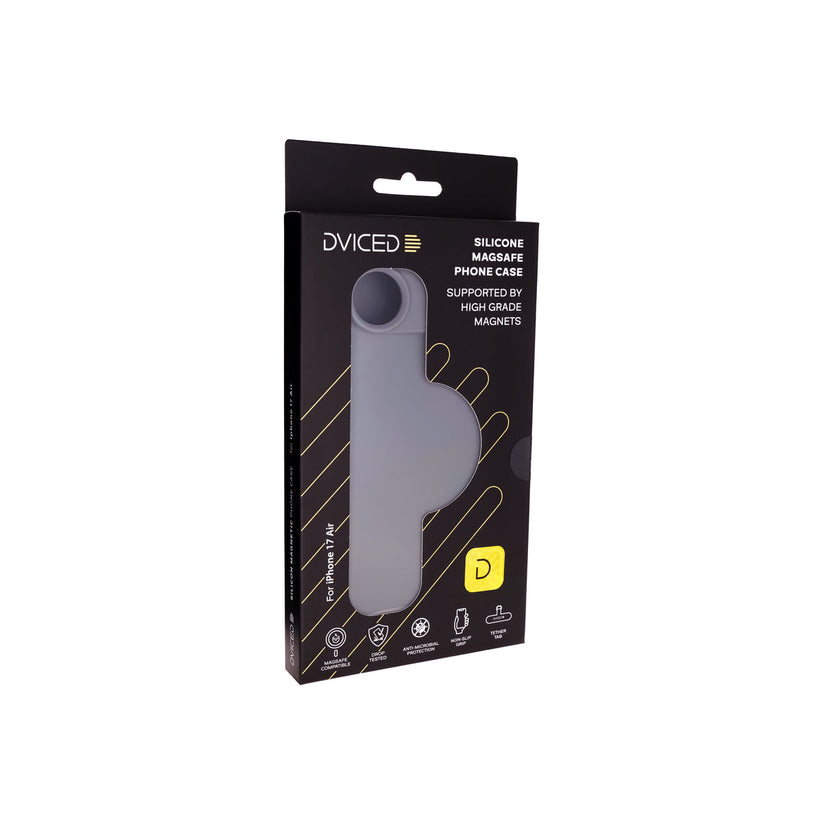 Dviced Силиконов MagSafe калъф iPhone Air, сив - iSTYLE BG