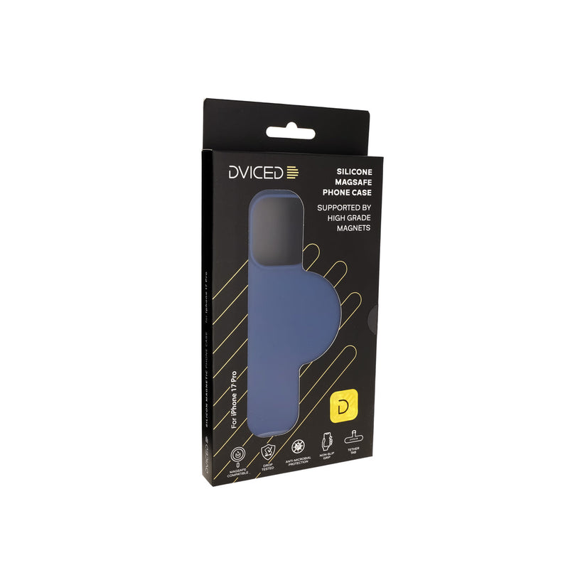 Dviced Силиконов MagSafe калъф iPhone 17 Pro, син - iSTYLE BG