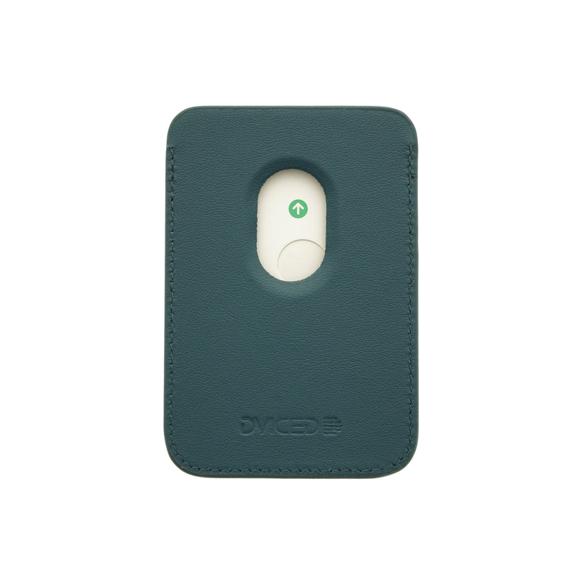 Dviced Leather magsafe cardholder with stand - Blue - iSTYLE BG